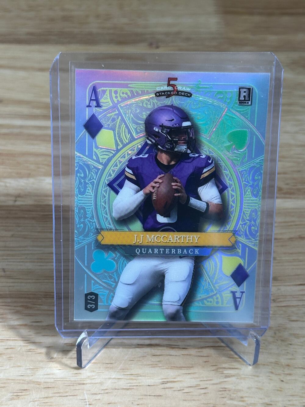 2024 Wild Card Stacked Deck J.J. McCarthy